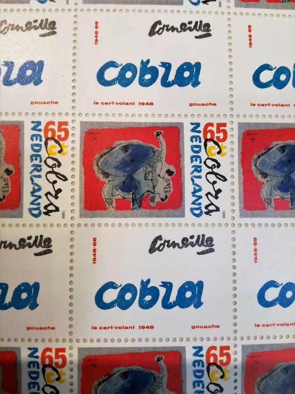 CORNEILLE, Le cerf volant, 1948 postzegelvel kopen? Bied vanaf 15!