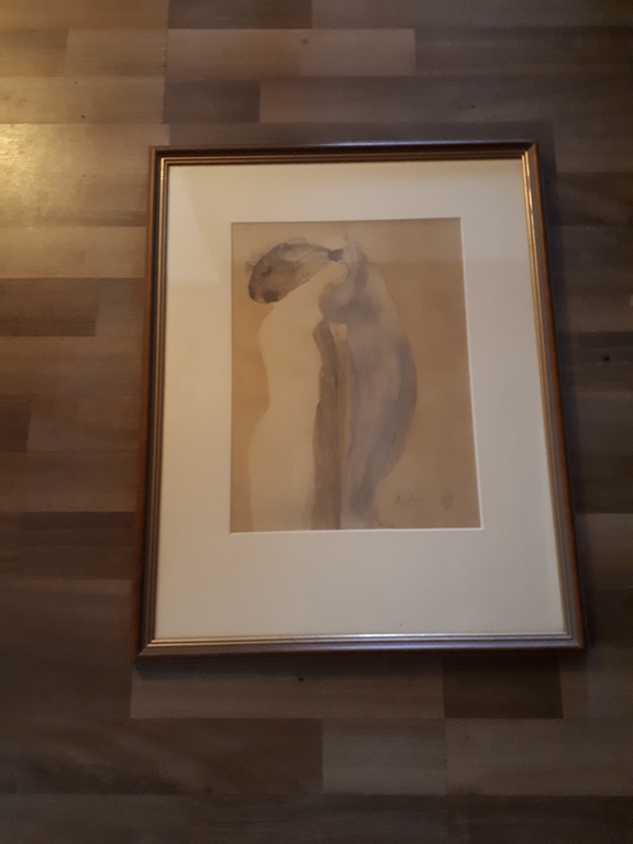 Auguste Rodin, pochoir gemaakt door meesterdrukker Jacomet.  kopen? Bied vanaf 500!