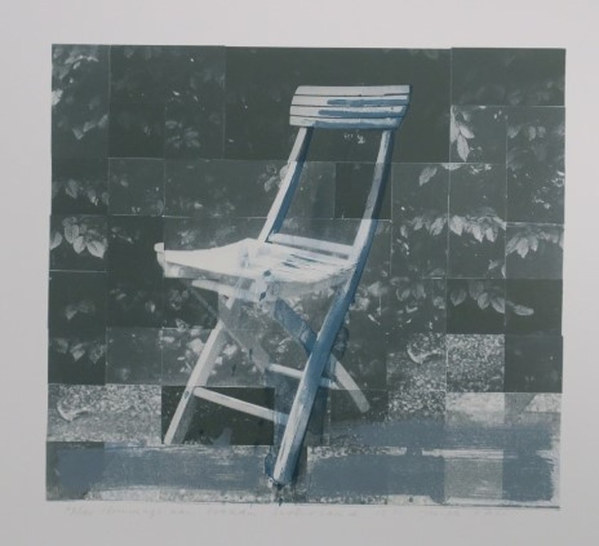 Joseph Cals: Zeefdruk, Hommage aan Graham Sutherland verkocht voor € 35!