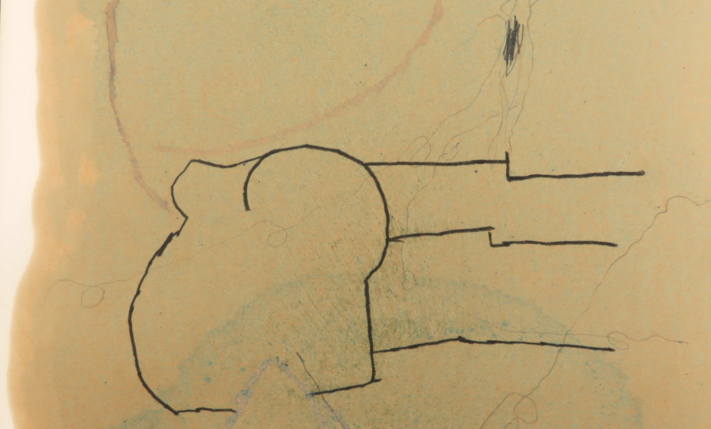 Jos den Brok: Gemengde techniek, Zonder titel (drieluik) kopen? Bied vanaf 1!