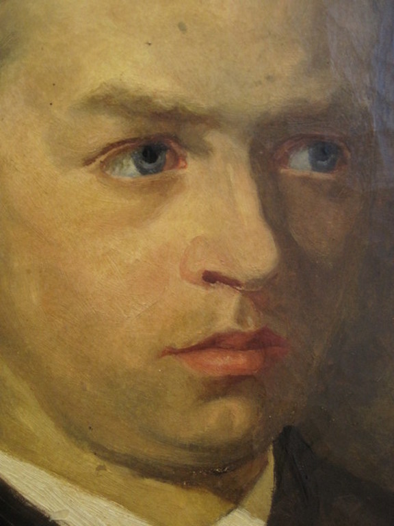 Chr.Stoel 1859-1908 19e eeuws olieverf  verkocht voor € 50!