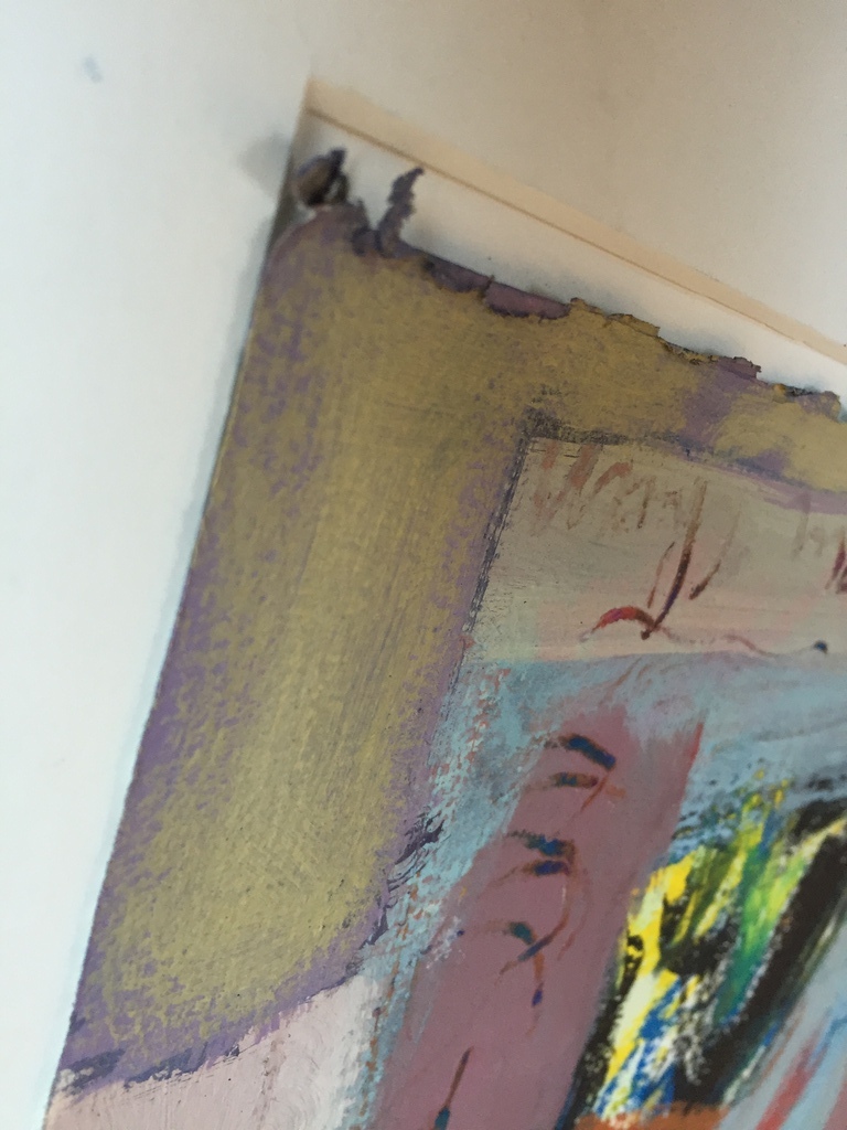 Dominique Chan acryl op papier. Gesigneerd. kopen? Bied vanaf 1!