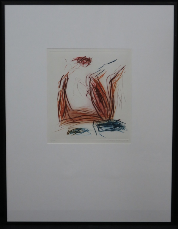 Simon Koene: Ets, Opus 89 -Ingelijst verkocht voor € 35!