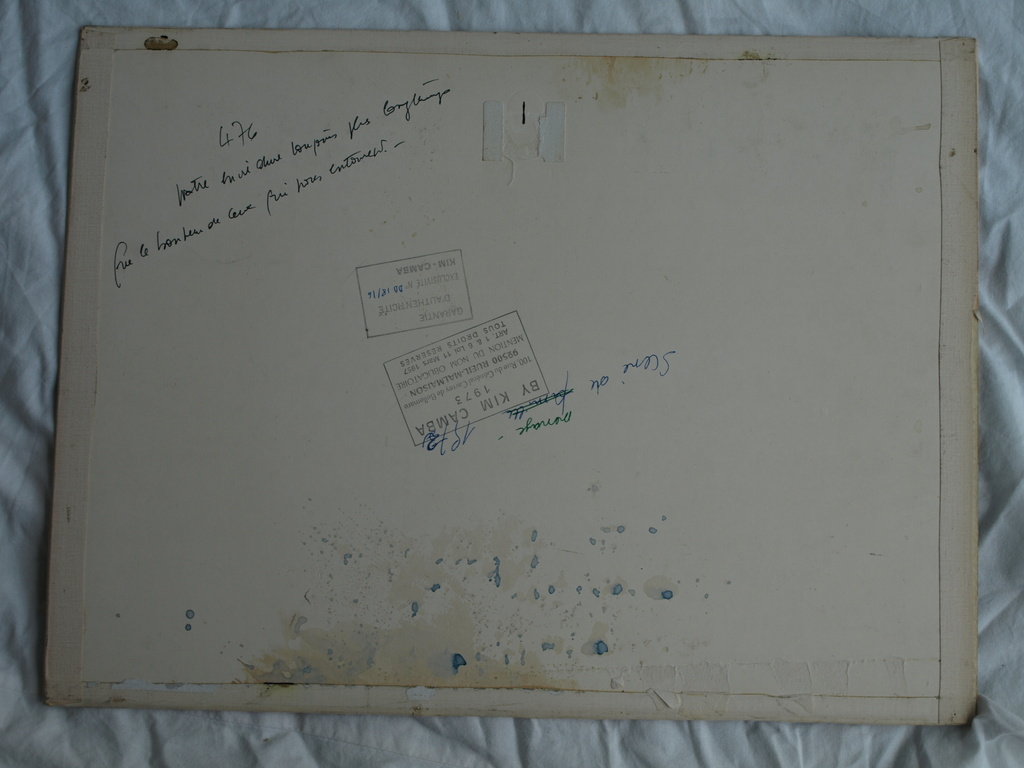 Kim Camba : Foto ‘Man op toilet’ - gelatinezilverdruk, 1973, oplage 18 ex. kopen? Bied vanaf 1!