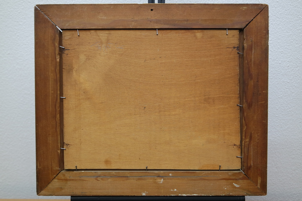 Onbekende kunstenaar - olieverf op paneel - landschap met bomen kopen? Bied vanaf 29!