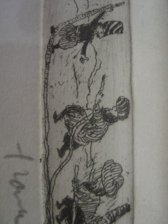 Frank Lodeizen 2 zeldzame etsen "Turkse sprookjes 1967" gesigneerd 2/2 en 3/6 kopen? Bied vanaf 1!