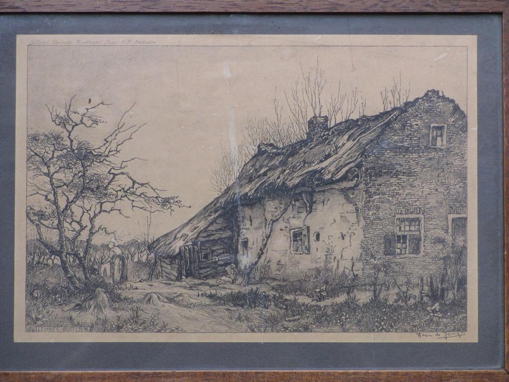 Toon de Jong, Eemnes-Buiten, Ets 1906 kopen? Bied vanaf 25!