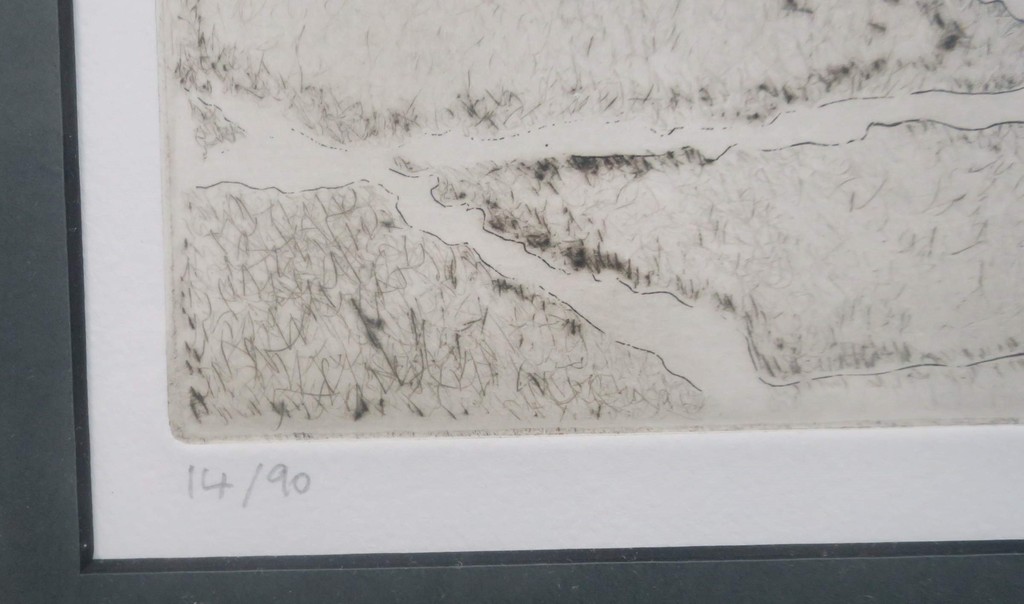 Margeritha Pianarosa: Ets, Venezia - Ingelijst kopen? Bied vanaf 70!