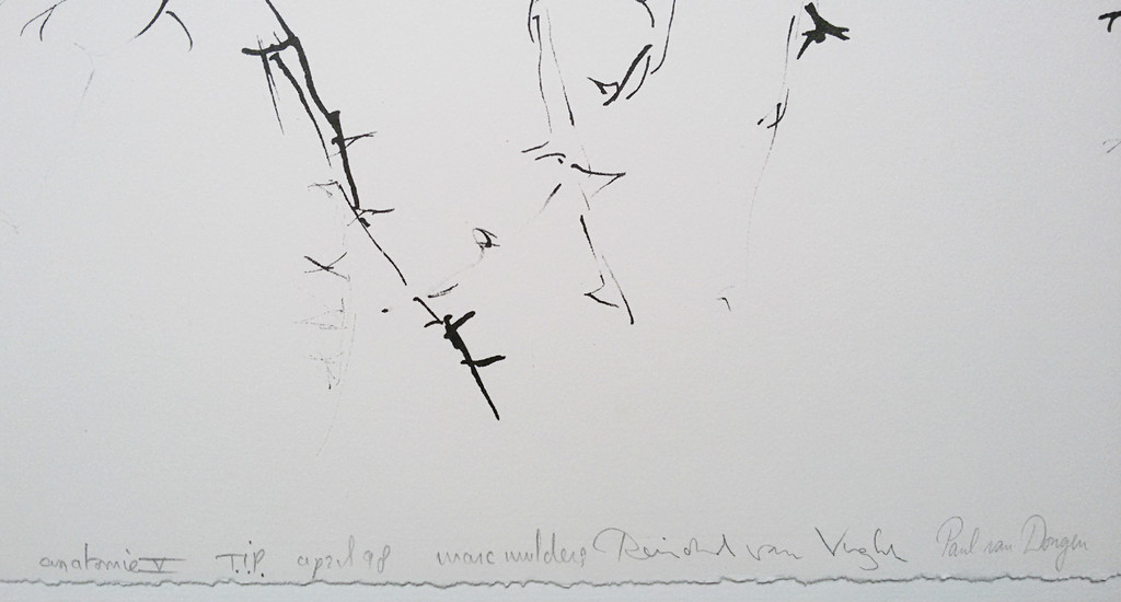 Marc Mulders, Paul van Dongen en Reinoud van Vught - Anatomie V, litho kopen? Bied vanaf 200!