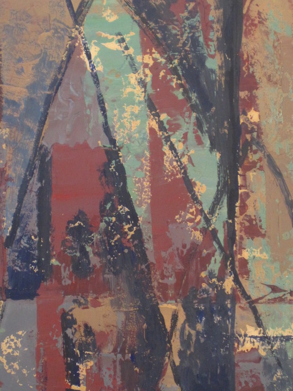 R.Franquinet 1915-1979 - abstracte compositie 1970 olieverf  kopen? Bied vanaf 1!