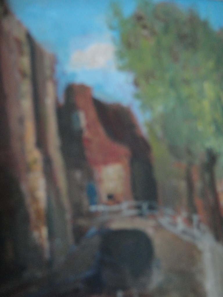 Johannes (Jan) Heesterman, olieverf op paneel, stadsgezicht kopen? Bied vanaf 1!