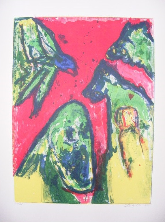 Mogens Balle - MOGENS BALLE, Kleurenlitho, z.t kopen? Bied vanaf 300!