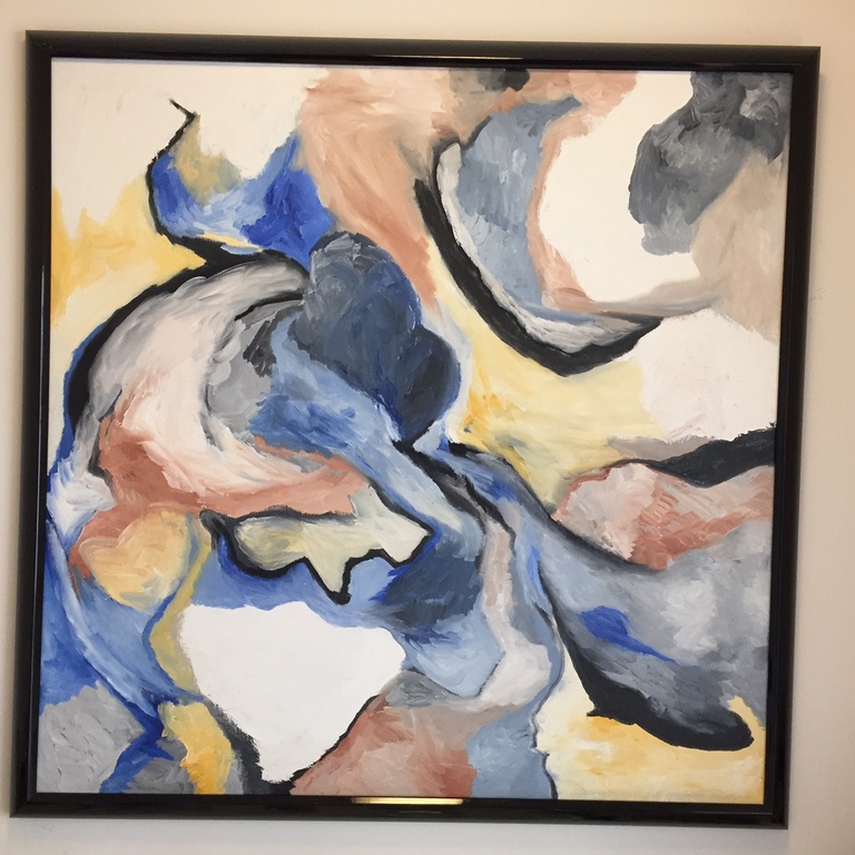 Olieverf op doek. Abstract.  kopen? Bied vanaf 50!