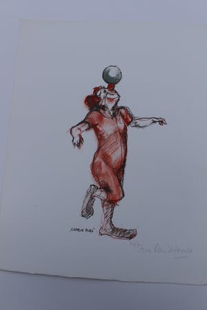 Kees Verkade - Kees Verkade (1941) - handgesigneerde kleurenlitho met potlood - oplage 350 kopen? Bied vanaf 40!