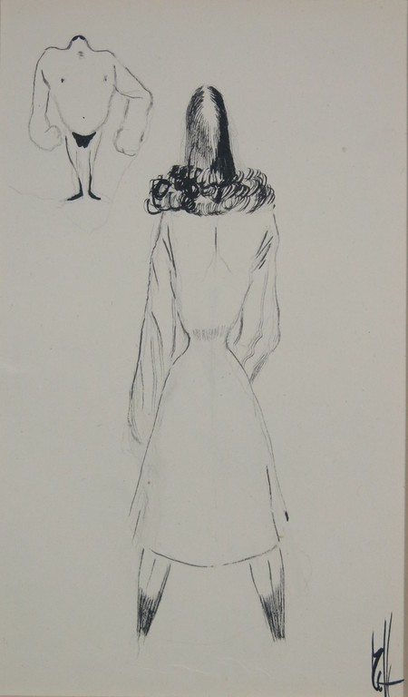 Melle Oldeboerrigter: Pentekening, Vrouw en bokser kopen? Bied vanaf 1!