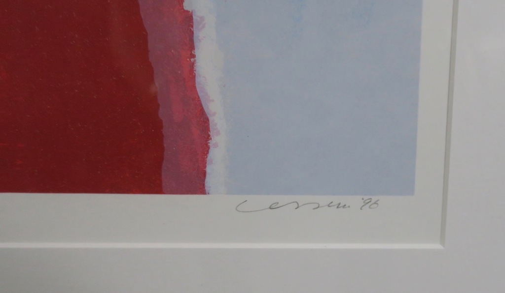 Henk van Vessem: Zeefdruk, Z.T. - Ingelijst kopen? Bied vanaf 40!