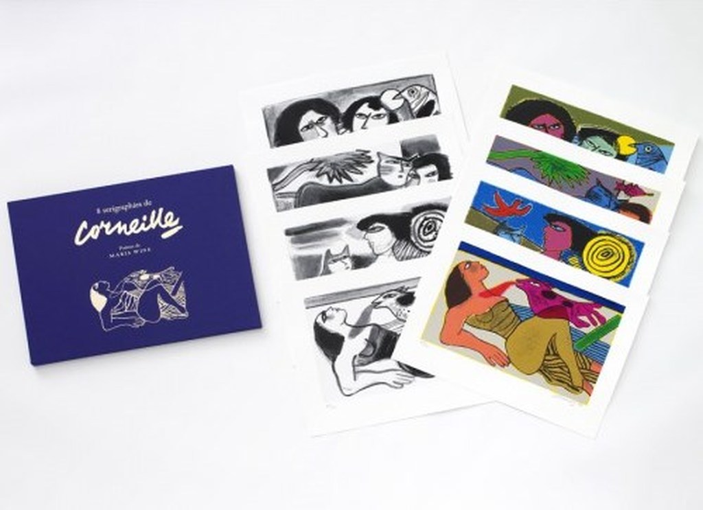 Corneille: Portfolio 8x Zeefdruk, L'Amour au jour le jour kopen? Bied vanaf 750!
