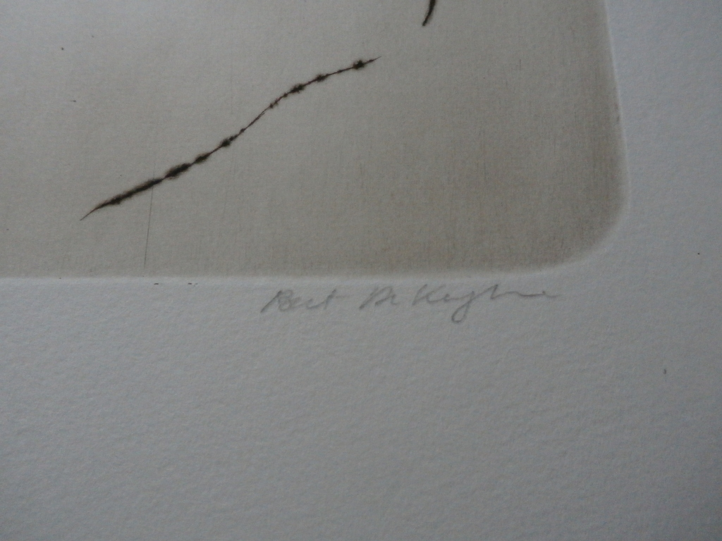 Bert de Keyser - ets: naar naakten van Rembrandt  kopen? Bied vanaf 35!