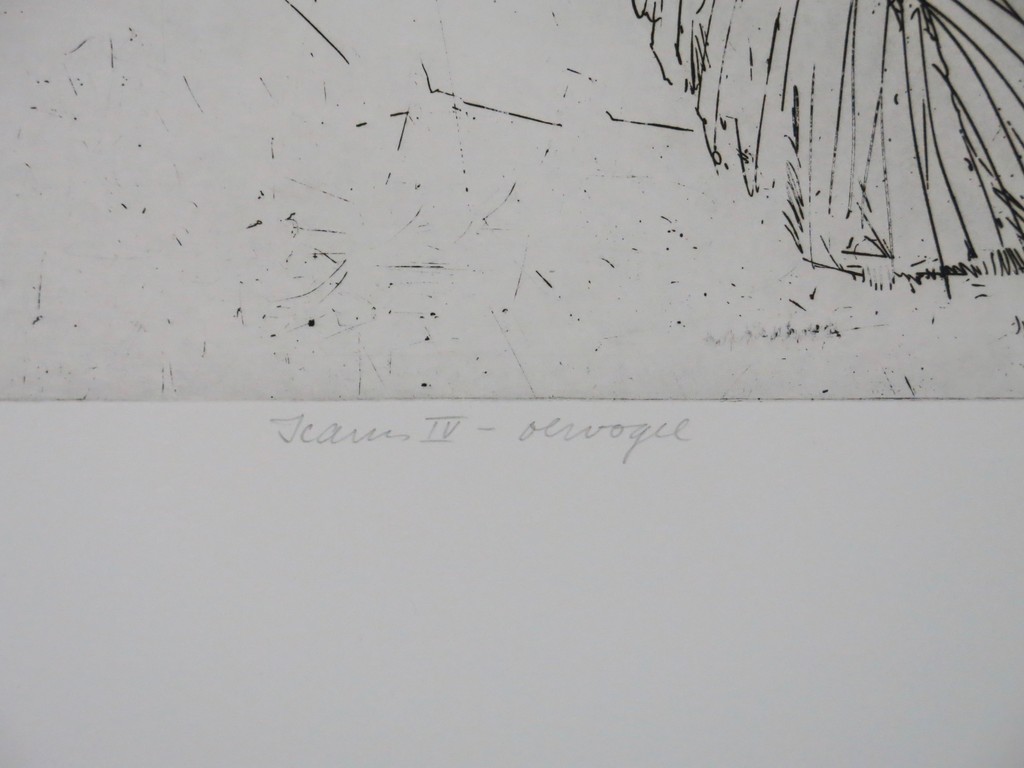 Robert Terwindt: Ets, Icarus IV Oervogel kopen? Bied vanaf 20!