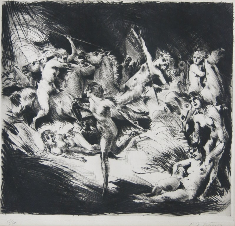 Carl Josef Bauer: Droge Naald, Mythologische voorstelling kopen? Bied vanaf 35!