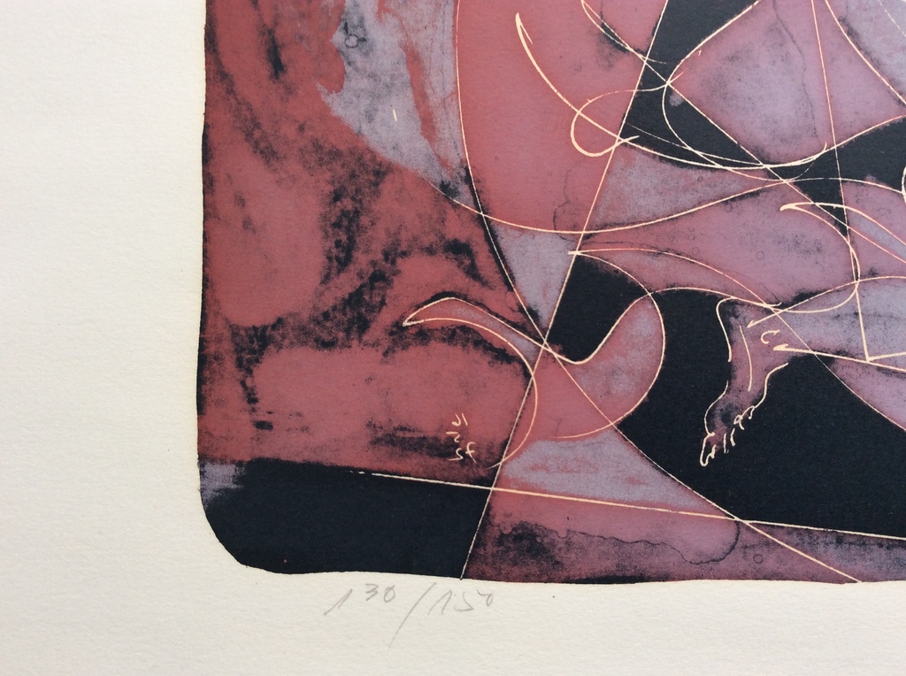 Hans Erni, lithografie, 1972 kopen? Bied vanaf 195!