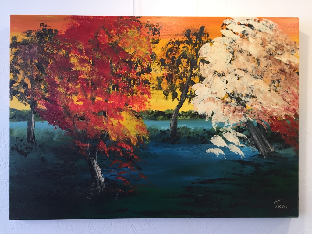 Gene Genadyj  acryl op doek  kopen? Bied vanaf 75!