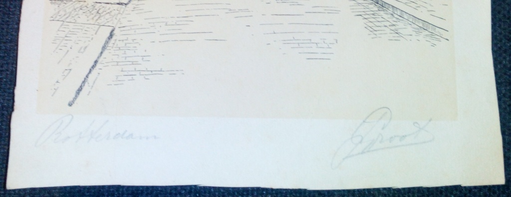 J. Groot, grafiek, Rotterdam  kopen? Bied vanaf 75!