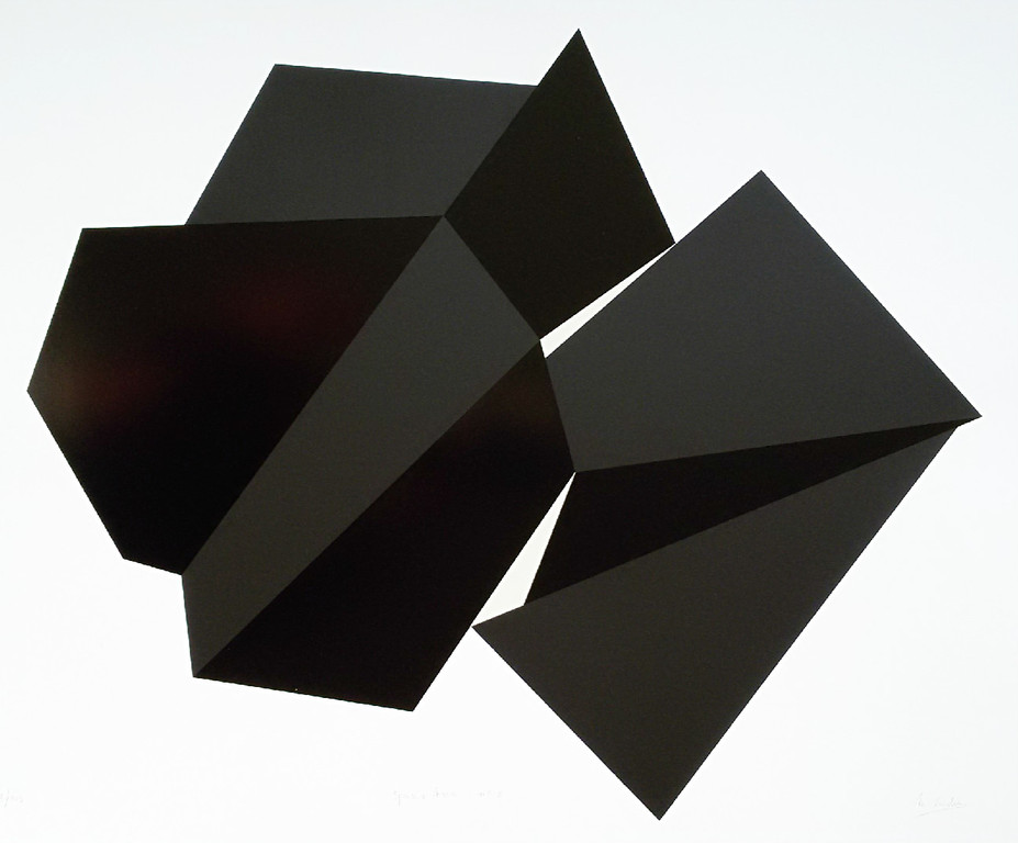 Marcel Verdren - Spacio Nero no. 8, zeefdruk kopen? Bied vanaf 150!