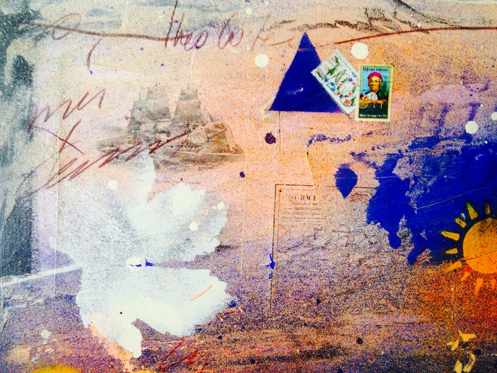 Theo koster, gemengde techniek, here comes the sun  kopen? Bied vanaf 1!