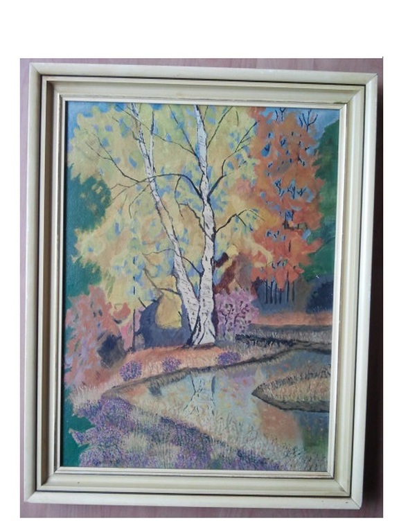 landschap - olieverf op doek - gesigneerd kopen? Bied vanaf 1!