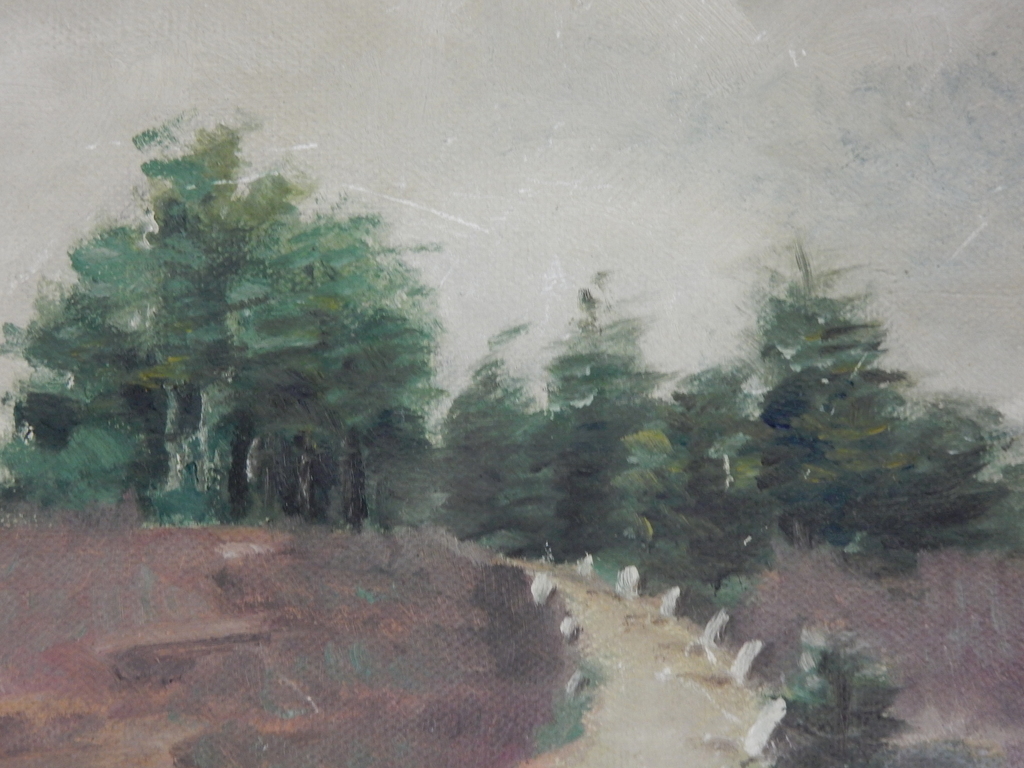Onbekende kunstenaar - Olieverf, 1914, gesigneerd kopen? Bied vanaf 1!