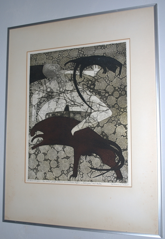 Kleurets - épreuve d'artiste. verkocht voor € 115!