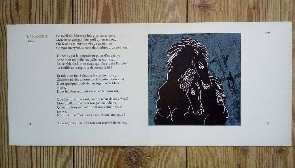 Hans Erni: Lithografie, Chevaux kopen? Bied vanaf 1!