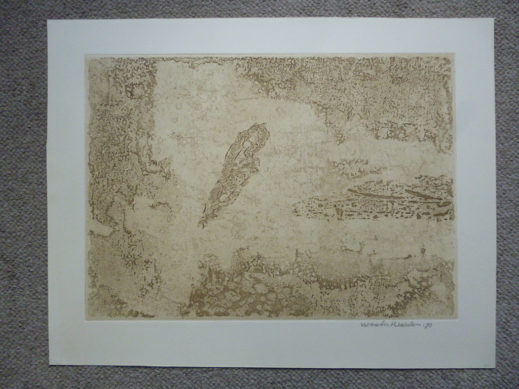 Wout van Heusden - ets - Abstract kopen? Bied vanaf 30!