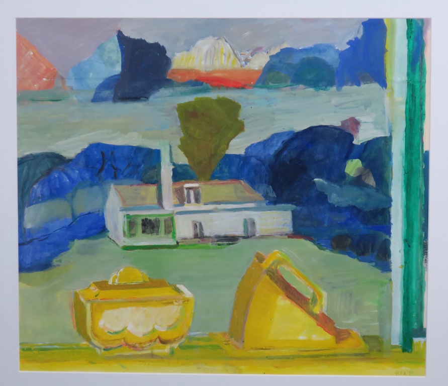 Hans Ebeling Koning: Gouache, Kaasstolp en botervloot -Ingelijst kopen? Bied vanaf 60!