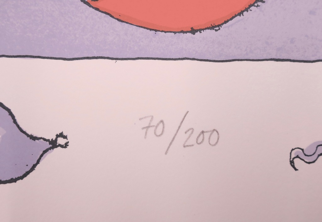 Christian Silvain: Zeefdruk, L'oiseau noir (Groot) kopen? Bied vanaf 120!