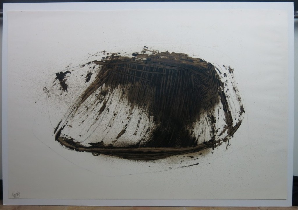 Johan Wagenaar: Olieverf op papier, Zonder titel kopen? Bied vanaf 1!