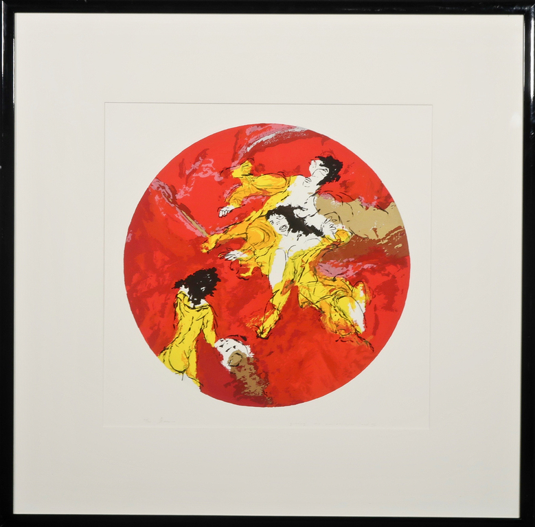 Menno Bauer: Litho, Gezang uit een verloren land II - Ingelijst kopen? Bied vanaf 60!