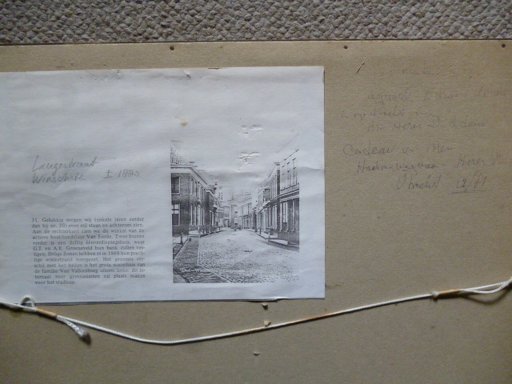 Edzard Koning - aquarel - Langestraat te Winschoten kopen? Bied vanaf 275!