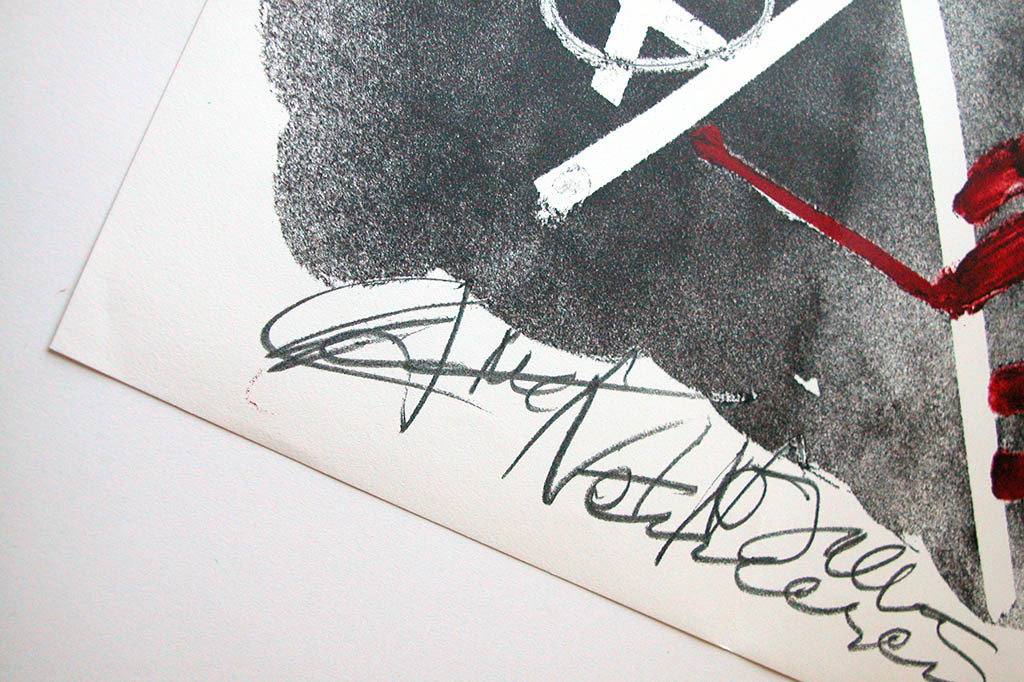 Antoni Tapies, ‘Lettre A’, lithografie  kopen? Bied vanaf 75!