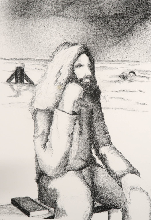 Coos Dieters: Litho, Zwemmer in onweer kopen? Bied vanaf 1!