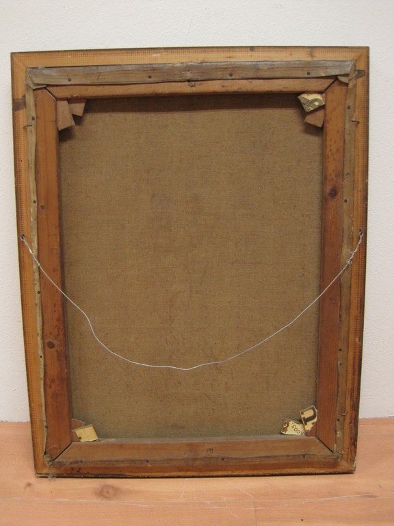 H V Doornik 1880-1936 olieverf  "zomer in Elburg" Gelderland  omstreeks 1920 kopen? Bied vanaf 1!