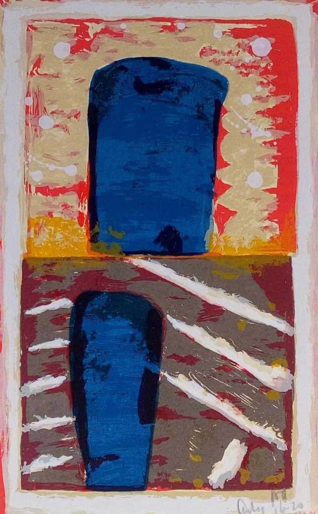 Arty Grimm: Zeefdruk, E.A.-exemplaar, Z.T. verkocht voor € 120!