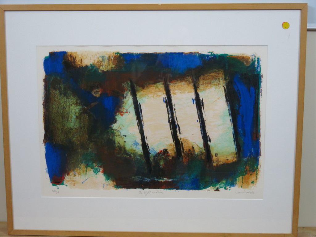 Hans Vanhorck: Litho, The light within - Ingelijst (groot) kopen? Bied vanaf 40!
