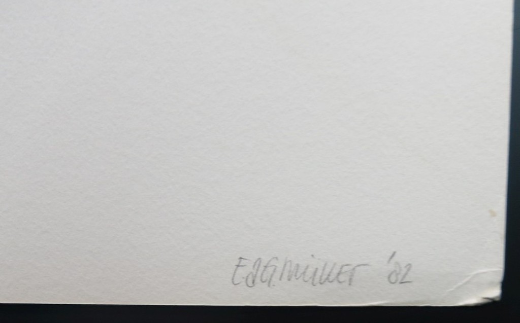 Onbekend gesigneerd: 2x Collage, Rood/blauw kopen? Bied vanaf 1!