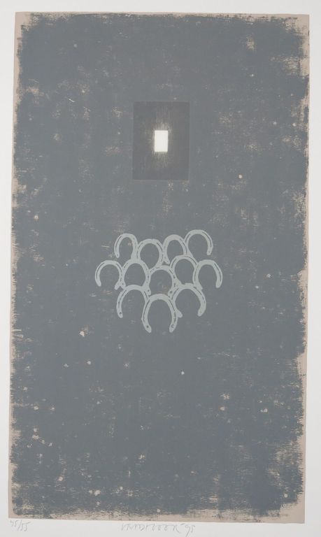 Bert Vredegoor: Zeefdruk, Zonder titel kopen? Bied vanaf 1!