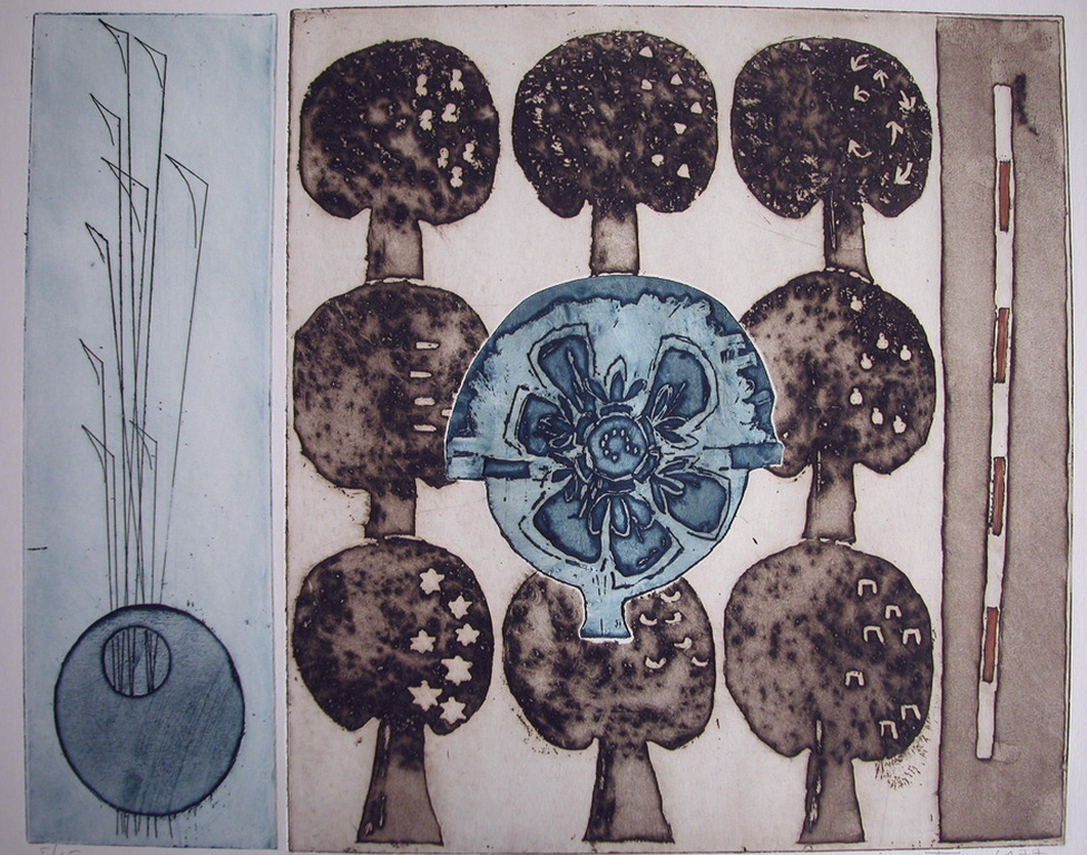 Jan Montyn, geen titel, ets verkocht voor € 200!