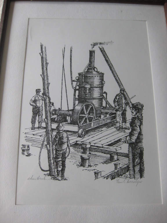 Steendruk van Paul Kerrebijn - gesigneerd kopen? Bied vanaf 1!