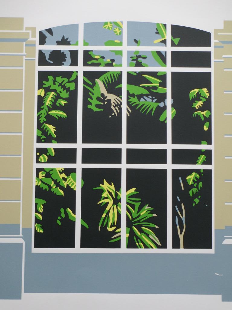 Roel Jonges, Tropische kas, Zeefdruk kopen? Bied vanaf 1!