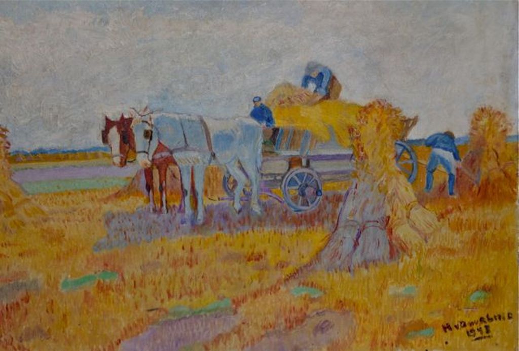 schilderijtje gesigneerd door H Duurling 1948 kopen? Bied vanaf 20!